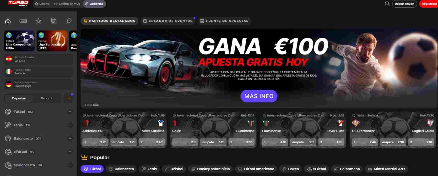 TurboWinz - Análisis detallado de las mejores casas de apuestas online para España en 2026